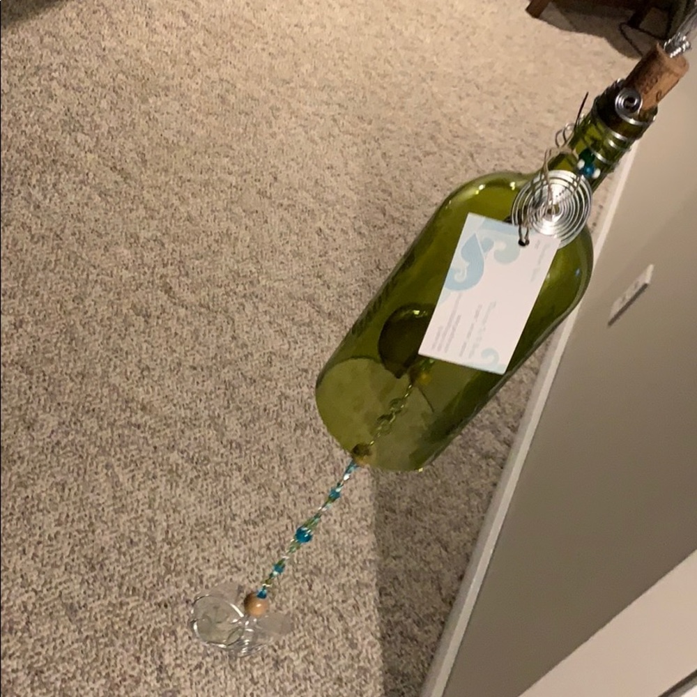 Wine bottle Wind chime